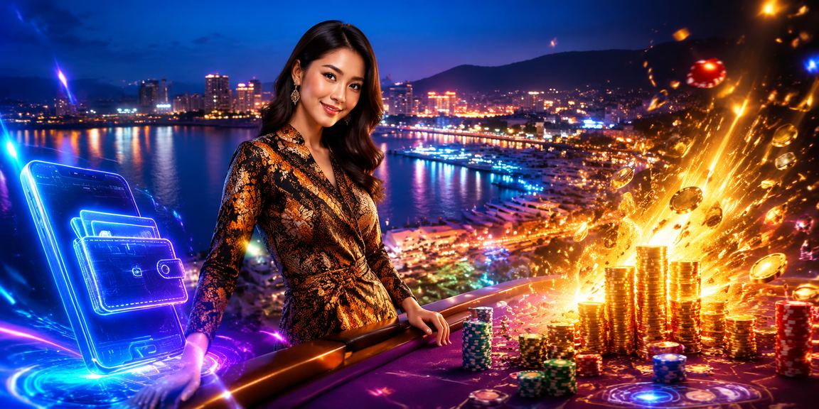 Pertaruhan kasino dengan motif batik Malaysia